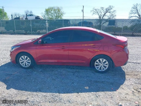 2021 Hyundai Accent SE with VIN 3KPC24A69ME140546, listed as a IAAI auction lot 41874525 with 57,569 mi miles. Bid and sale history available at carsss.com. Image 14.