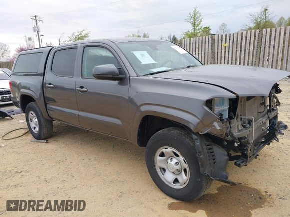 2022 Toyota Tacoma SR with VIN 3TYCZ5AN3NT078324, listed as a IAAI auction lot 42007132 with 35,802 mi miles and . Bid and sale history available at DreamBid. Image 1.