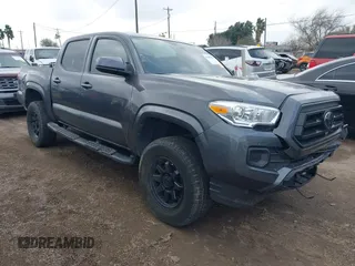 2023 Toyota Tacoma SR with VIN 3TYCZ5AN5PT138770, listed as a IAAI auction lot 41461423 with 19,785 mi miles and . Bid and sale history available at DreamBid. Image 1.