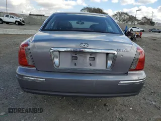 2005 Hyundai XG with VIN KMHFU45E05A402284, listed as a Copart auction lot 44553285 with 154,094 mi miles and Salvage Title. Bid and sale history available at carsss.com. Image 6.