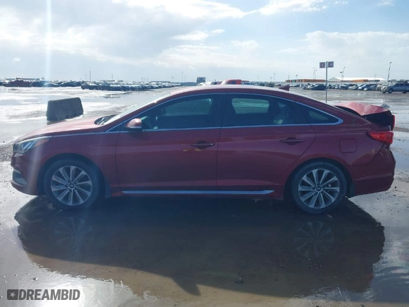 2015 Hyundai Sonata 2.4L Limited with VIN 5NPE34AF9FH190786, listed as a IAAI auction lot 41695870 with 137,178 mi miles. Bid and sale history available at carsss.com. Image 14.