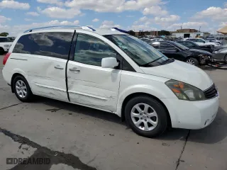 2008 Nissan Quest with VIN 5N1BV28U18N104617, listed as a Copart auction lot 69333144 with 172,432 mi miles and Salvage Title. Bid and sale history available at carsss.com. Image 4.
