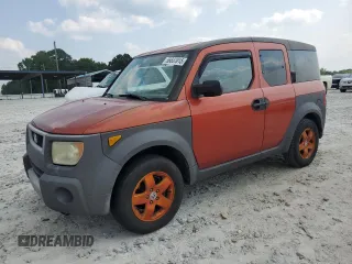 2003 Honda Element EX z VIN 5J6YH18523L017347, wystawiony jako Copart lot #58837015 z przebiegiem 294 308 mil mil oraz Szkoda całkowita • Salvage title. Historia ofert i sprzedaży dostępna na DreamBid. Obrazek 1.