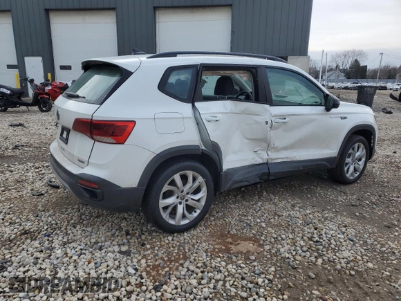2023 Volkswagen Taos S с VIN 3VVAX7B28PM322188, выставлен на аукционе Copart как лот 43559395 с пробегом 16 980 миль миль и На запчасти • Non repairable. История ставок и продаж доступна на DreamBid. Изображение 3.
