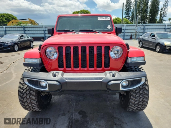 2020 Jeep Wrangler Unlimited Sahara with VIN 1C4HJXEN0LW115812, listed as a Copart auction lot 65534905 with 40,677 mi miles and Clean title. Bid and sale history available at DreamBid. Image 5.