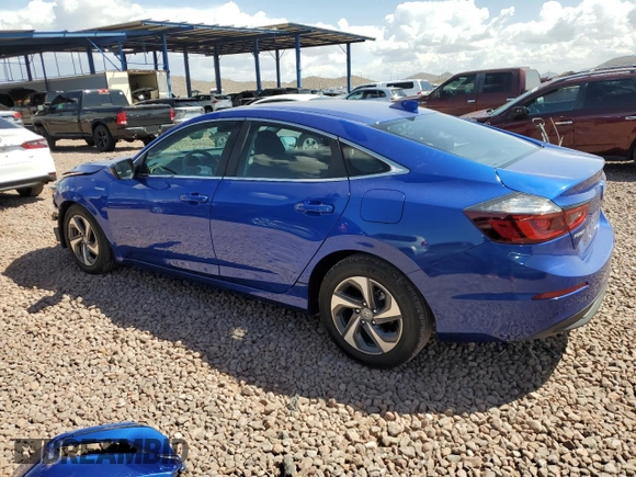 2019 Honda Insight LX z VIN 19XZE4F10KE018914, wystawiony jako Copart lot #51709635 z przebiegiem 30 382 mil mil oraz Szkoda całkowita • Salvage title. Historia ofert i sprzedaży dostępna na DreamBid. Obrazek 2.