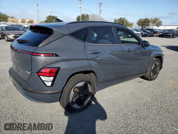 2024 Hyundai Kona SEL with VIN KM8HC3A63RU008254, listed as a Copart auction lot 85442394 with Not Provided miles and Salvage Title. Bid and sale history available at DreamBid. Image 3.