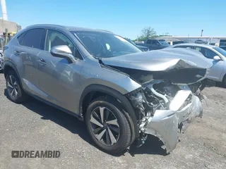 2018 Lexus NX 300 with VIN JTJBARBZ2J2149602, listed as a IAAI auction lot 42292929 with 45,085 mi miles and . Bid and sale history available at DreamBid. Image 1.