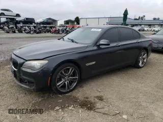 2011 BMW 7 Series 750i with VIN WBAKA8C5XBCY36778, listed as a Copart auction lot 86220094 with 95,536 mi miles and Salvage Title. Bid and sale history available at carsss.com. Image 1.