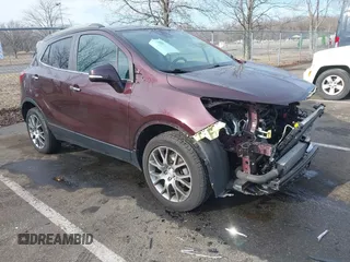 2018 Buick Encore Sport Touring с VIN KL4CJ2SB2JB606193, выставлен на аукционе IAAI как лот 41676127 с пробегом 43 356 миль миль и . История ставок и продаж доступна на DreamBid. Изображение 1.