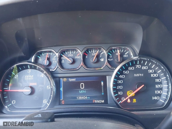 2014 Chevrolet Silverado 1500 LT with VIN 3GCUKRECXEG343680, listed as a IAAI auction lot 41793356 with 138,404 mi miles. Bid and sale history available at carsss.com. Image 7.