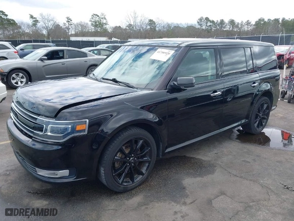 2017 Ford Flex Limited with VIN 2FMHK6D89HBA08555, listed as a IAAI auction lot 41700920 with 138,111 mi miles. Bid and sale history available at carsss.com. Image 2.