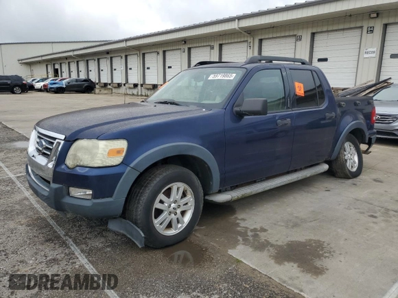 2007 Ford Explorer Sport Trac XLT with VIN 1FMEU51K27UA64546, listed as a Copart auction lot 59719865 with 183,192 mi miles and Salvage title. Bid and sale history available at DreamBid. Image 1.