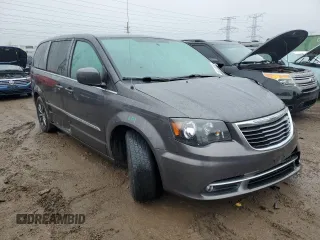 2015 Chrysler Town & Country S with VIN 2C4RC1HG3FR727640, listed as a Copart auction lot 86557734 with Not Provided miles and Salvage Title. Bid and sale history available at DreamBid. Image 4.