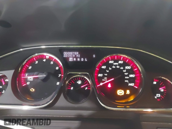 2014 GMC Acadia Denali with VIN 1GKKRTKDXEJ208165, listed as a IAAI auction lot 41886483 with 221,519 mi miles. Bid and sale history available at carsss.com. Image 7.