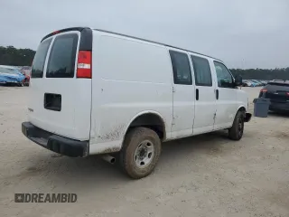 2021 Chevrolet Express Cargo with VIN 1GCWGAFP2M1217923, listed as a Copart auction lot 44116785 with 277,325 mi miles and Salvage title. Bid and sale history available at DreamBid. Image 3.