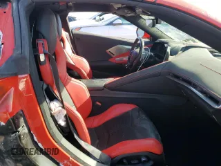 2021 Chevrolet Corvette 2LT with VIN 1G1YB2D43M5106403, listed as a Copart auction lot 42730815 with 7,325 mi miles and Salvage Title. Bid and sale history available at carsss.com. Image 10.