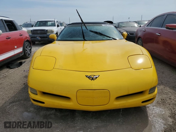 2002 Chevrolet Corvette with VIN 1G1YY32G325108585, listed as a Copart auction lot 75014384 with 76,856 mi miles and Non Repairable. Bid and sale history available at carsss.com. Image 5.