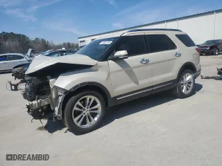 2018 Ford Explorer Limited with VIN 1FM5K7FH2JGB52386, listed as a Copart auction lot 49624745 with 126,242 mi miles and Salvage Title. Bid and sale history available at carsss.com. Image 1.
