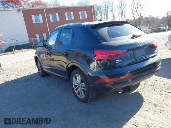 2018 Audi Q3 Premium with VIN WA1ECCFS6JR024513, listed as a IAAI auction lot 40835409 with 102,547 mi miles. Bid and sale history available at carsss.com. Image 3.