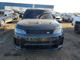 2018 Land Rover Range Rover Sport SVR with VIN SALWZ2SE6JA198429, listed as a Copart auction lot 43245285 with 93,680 mi miles and Clean Title. Bid and sale history available at carsss.com. Image 5.
