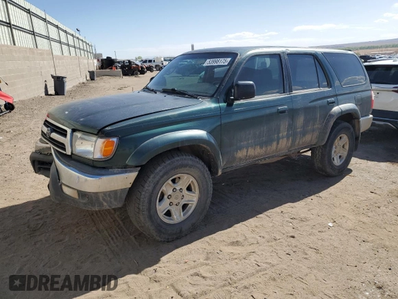 2000 Toyota 4Runner SR5 z VIN JT3HN86R4Y0274357, wystawiony jako Copart lot #53998175 z przebiegiem 306 426 mil mil oraz Szkoda całkowita • Salvage title. Historia ofert i sprzedaży dostępna na DreamBid. Obrazek 1.