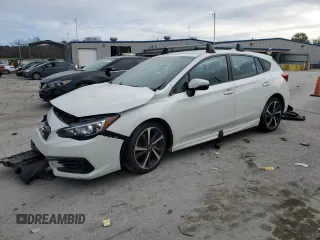 2020 Subaru Impreza Special Sports z VIN 4S3GTAL60L3724883, wystawiony jako Copart lot #82643194 z przebiegiem 83 626 mil mil oraz Szkoda całkowita • Salvage title. Historia ofert i sprzedaży dostępna na DreamBid. Obrazek 1.