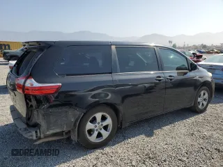 2017 Toyota Sienna L with VIN 5TDZZ3DC3HS874905, listed as a Copart auction lot 60142805 with 144,996 mi miles and Salvage title. Bid and sale history available at DreamBid. Image 3.
