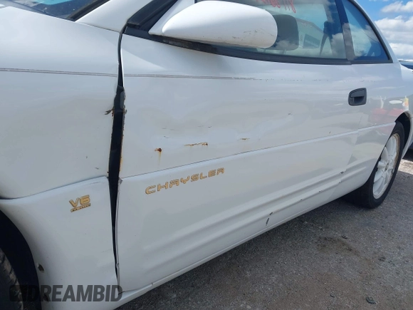 2000 Chrysler Sebring LXi with VIN 4C3AU52N3YE063142, listed as a IAAI auction lot 42166918 with 110,535 mi miles and . Bid and sale history available at DreamBid. Image 6.