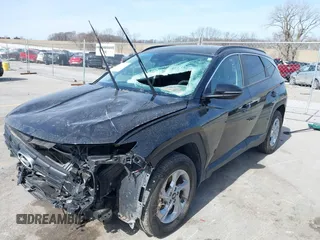 2023 Hyundai Tucson SEL with VIN 5NMJBCAE0PH220551, listed as a IAAI auction lot 41776552 with 46,002 mi miles. Bid and sale history available at carsss.com. Image 2.