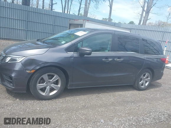 2020 Honda Odyssey EX-L with VIN 5FNRL6H76LB041936, listed as a IAAI auction lot 42096470 with 45,804 mi miles. Bid and sale history available at carsss.com. Image 14.