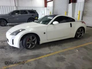 2005 Nissan 350Z Enthusiast with VIN JN1AZ34D35M601012, listed as a Copart auction lot 48969195 with 134,521 mi miles and Salvage Title. Bid and sale history available at carsss.com. Image 1.