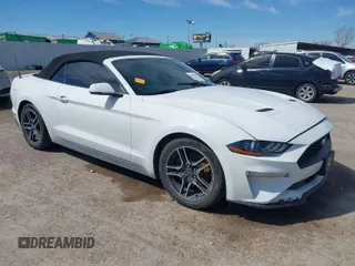 2018 Ford Mustang EcoBoost Premium with VIN 1FATP8UH0J5145296, listed as a IAAI auction lot 41639944 with 72,430 mi miles and . Bid and sale history available at carsss.com. Image 1.