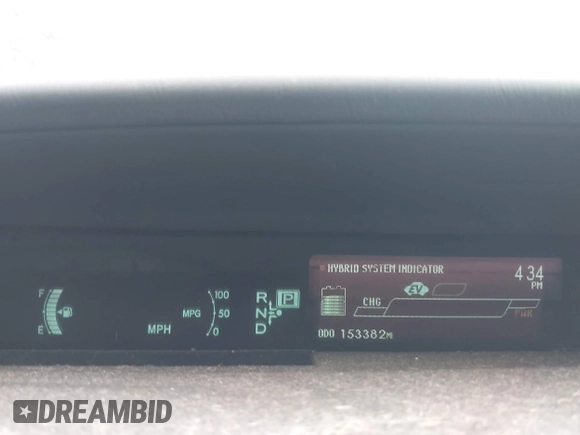 2012 Toyota Prius One z VIN JTDKN3DU9C5500996, wystawiony jako IAAI lot #42331470 z przebiegiem 153 382 mil mil oraz . Historia ofert i sprzedaży dostępna na DreamBid. Obrazek 7.
