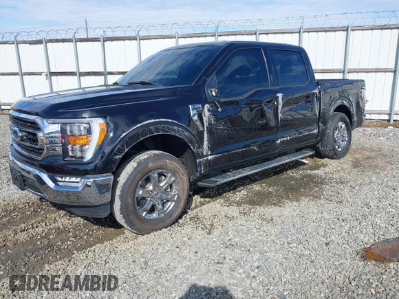 2023 Ford F-150 XL with VIN 1FTFW1E53PKG07088, listed as a IAAI auction lot 41442237 with 21,403 mi miles. Bid and sale history available at carsss.com. Image 2.