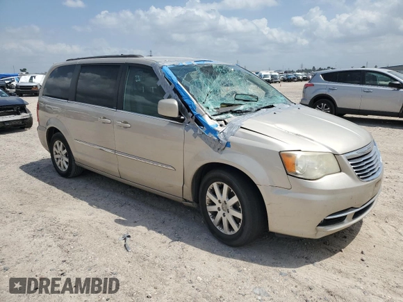 2014 Chrysler Town & Country Touring with VIN 2C4RC1BG3ER293274, listed as a Copart auction lot 55313475 with 228,071 mi miles and Salvage Title. Bid and sale history available at carsss.com. Image 4.