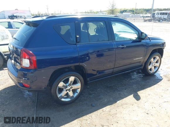 2014 Jeep Compass Latitude with VIN 1C4NJCEB2ED883243, listed as a IAAI auction lot 41989007 with 138,192 mi miles. Bid and sale history available at carsss.com. Image 4.