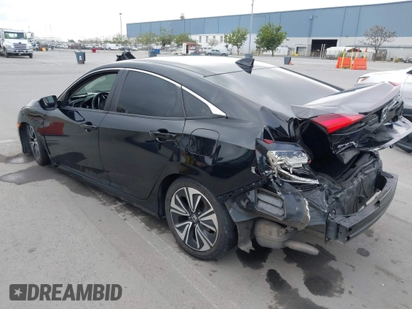 2016 Honda Civic Sedan EX-L with VIN 19XFC1F72GE217515, listed as a IAAI auction lot 41893795 with 130,703 mi miles. Bid and sale history available at carsss.com. Image 3.