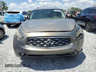 2010 Infiniti FX with VIN JN8AS1MW9AM852817, listed as a Copart auction lot 56326765 with Not provided miles and Salvage title. Bid and sale history available at DreamBid. Image 5.
