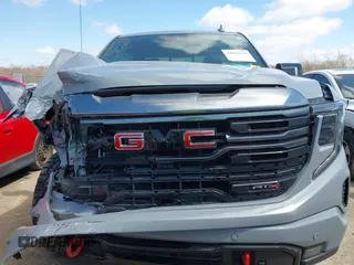 2024 GMC Sierra 1500 AT4 with VIN 1GTUUEE81RZ291215, listed as a IAAI auction lot 42029622 with 25,131 mi miles and . Bid and sale history available at DreamBid. Image 12.