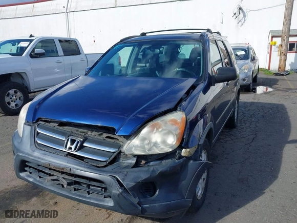 2005 Honda CR-V EX with VIN JHLRD78865C044883, listed as a IAAI auction lot 41703072 with 180,242 mi miles. Bid and sale history available at carsss.com. Image 6.