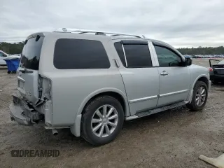 2008 Infiniti QX56 with VIN 5N3AA08C58N914875, listed as a Copart auction lot 86401454 with 278,628 mi miles and Salvage Title. Bid and sale history available at carsss.com. Image 3.