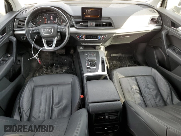 2020 Audi Q5 Premium with VIN WA1ANAFYXL2026794, listed as a Copart auction lot 44834995 with 66,010 mi miles and Salvage title. Bid and sale history available at DreamBid. Image 8.