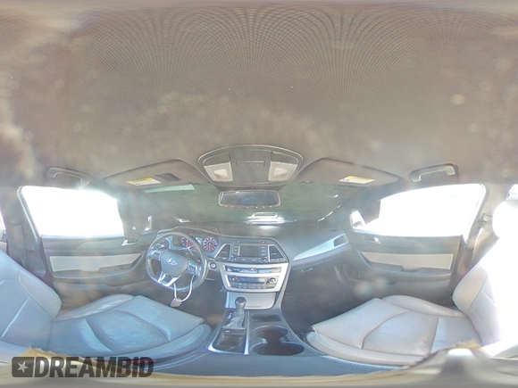 2015 Hyundai Sonata Sport with VIN 5NPE34AB6FH054483, listed as a Copart auction lot 42856255 with 163,708 mi miles and Salvage Title. Bid and sale history available at carsss.com. Image 12.