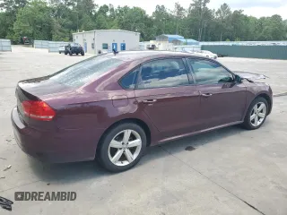 2013 Volkswagen Passat S with VIN 1VWAP7A35DC032218, listed as a Copart auction lot 56232645 with 222,722 mi miles and Salvage title. Bid and sale history available at DreamBid. Image 3.