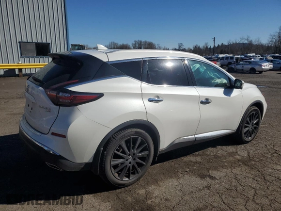 2019 Nissan Murano Platinum z VIN 5N1AZ2MS6KN103426, wystawiony jako Copart lot #47499375 z przebiegiem 98 929 mil mil oraz Szkoda całkowita • Salvage title. Historia ofert i sprzedaży dostępna na DreamBid. Obrazek 3.