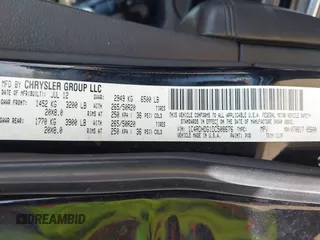 2013 Dodge Durango Crew with VIN 1C4RDHDG1DC508676, listed as a IAAI auction lot 42520380 with 126,250 mi miles and . Bid and sale history available at DreamBid. Image 9.