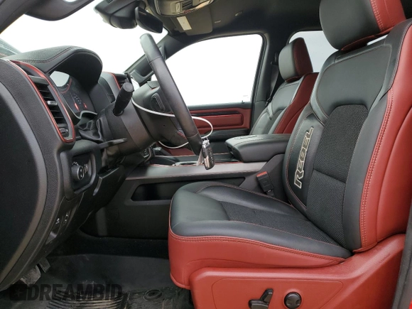 2022 Ram 1500 Rebel z VIN 1C6SRFLTXNN204328, wystawiony jako Copart lot #55575875 z przebiegiem 37 663 mil mil oraz Szkoda całkowita • Salvage title. Historia ofert i sprzedaży dostępna na DreamBid. Obrazek 7.