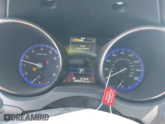 2016 Subaru Outback Limited with VIN 4S4BSENC5G3340932, listed as a IAAI auction lot 42398079 with 283,310 mi miles and . Bid and sale history available at DreamBid. Image 7.