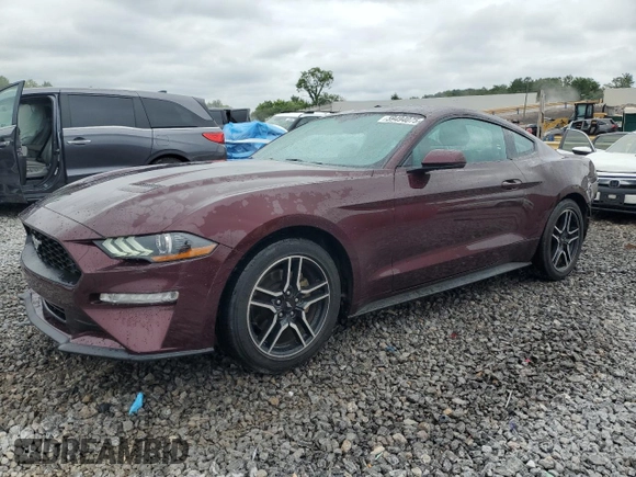 2018 Ford Mustang EcoBoost with VIN 1FA6P8TH5J5110591, listed as a Copart auction lot 59494075 with 78,496 mi miles and Salvage title. Bid and sale history available at DreamBid. Image 1.